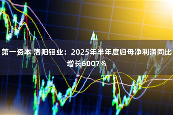 第一资本 洛阳钼业：2025年半年度归母净利润同比增长6007%